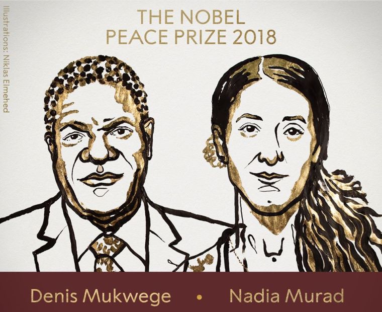 2018 Nobel Barış Ödülü