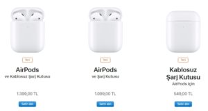 Yeni Apple AirPods