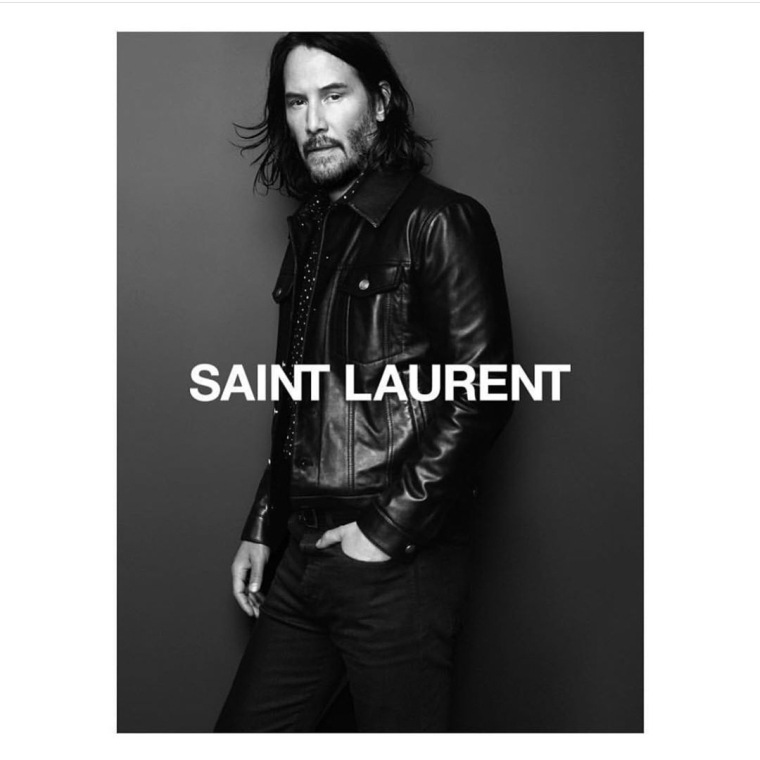 Keanu Reeves Saint Laurent