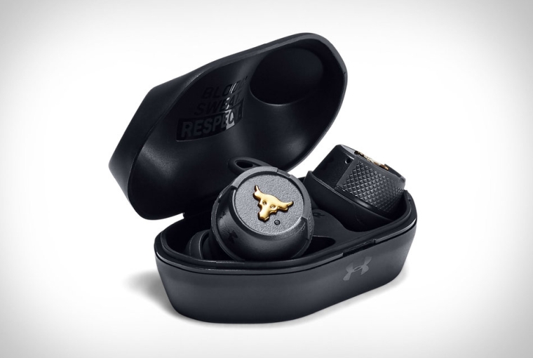 UA True Wireless Flash Project Rock Edition Headphones