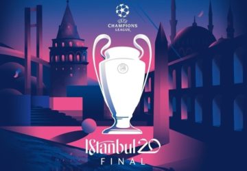 İstanbul 2020 UEFA Şampiyonlar Ligi finali logosu