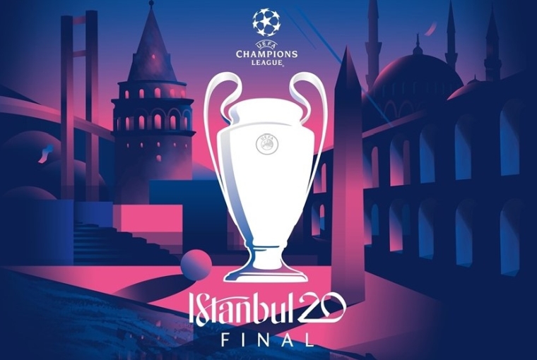 İstanbul 2020 UEFA Şampiyonlar Ligi finali logosu