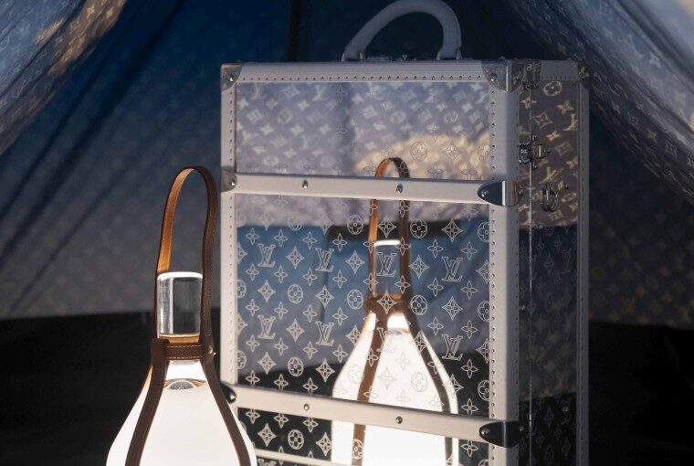 Louis Vuitton Monogram Cloud & Monogram Mirror Trunk Backpack